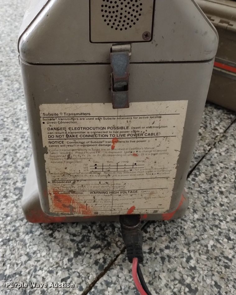 image for item EG9887 Subsite locating equipment 