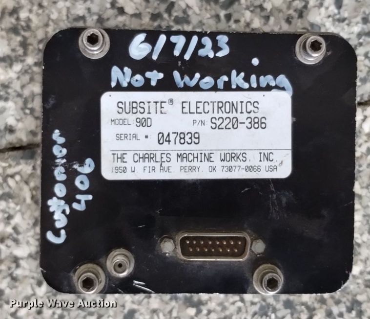 image for item EG9887 Subsite locating equipment 