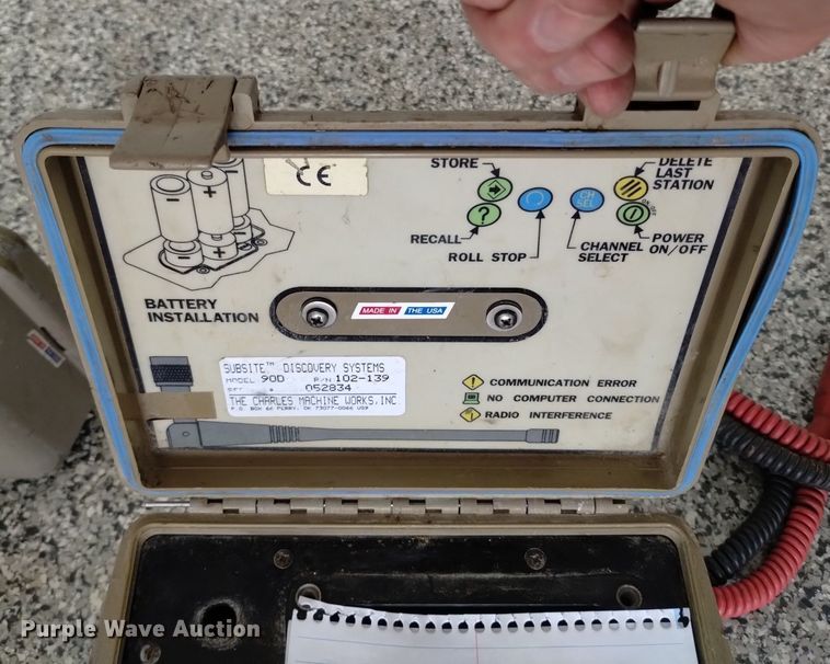 image for item EG9887 Subsite locating equipment 