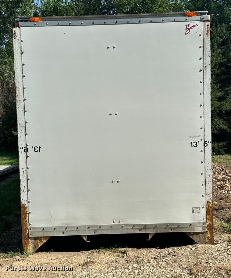 image for item EI4006 Brown side curtain box bed