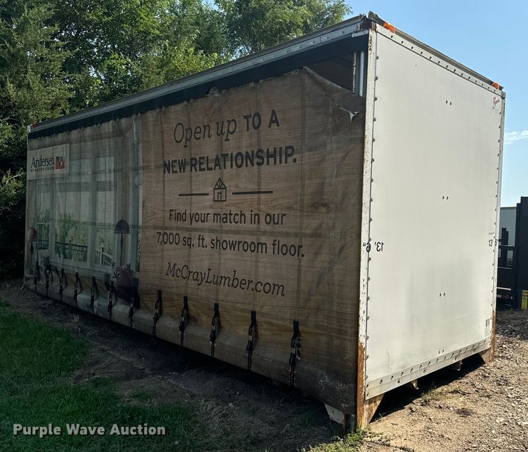 image for item EI4006 Brown side curtain box bed