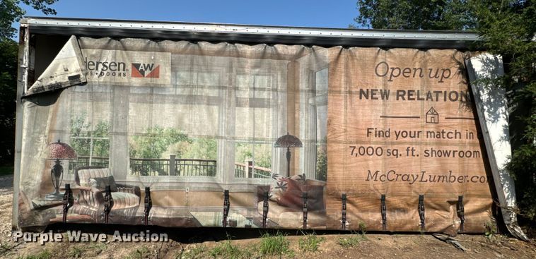 image for item EI4006 Brown side curtain box bed