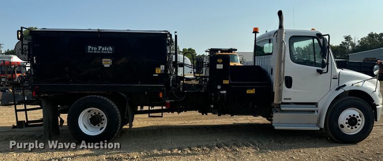 image for item EI4015 2012 Freightliner M2 Business Class pot hole patcher truck