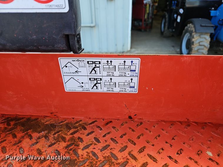 image for item EJ5729 2023 Skyjack SJ3219E scissor lift