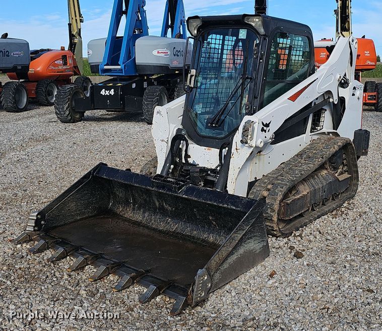 image for item EJ5731 2018 Bobcat  T595 tracked skid steer loader