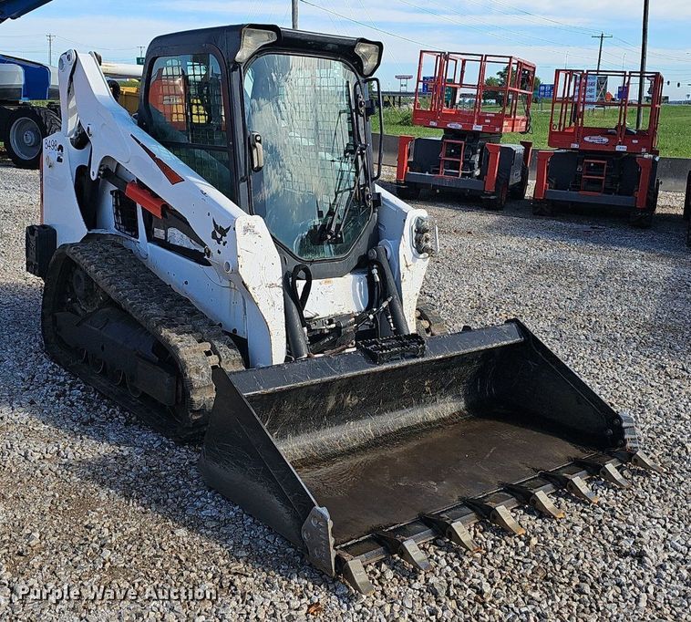 image for item EJ5731 2018 Bobcat  T595 tracked skid steer loader