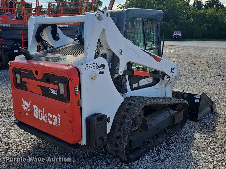 image for item EJ5731 2018 Bobcat  T595 tracked skid steer loader