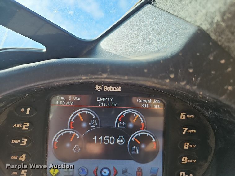 image for item EJ5731 2018 Bobcat  T595 tracked skid steer loader