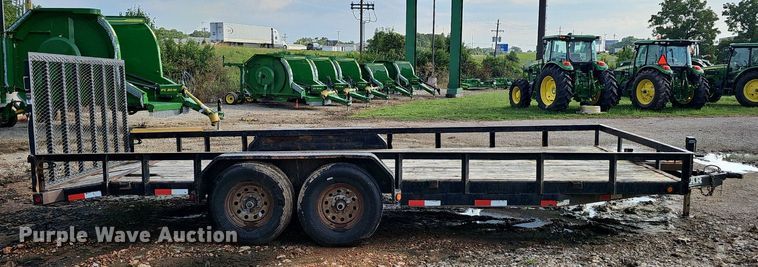 image for item EJ5732 2016 Lamar utility trailer