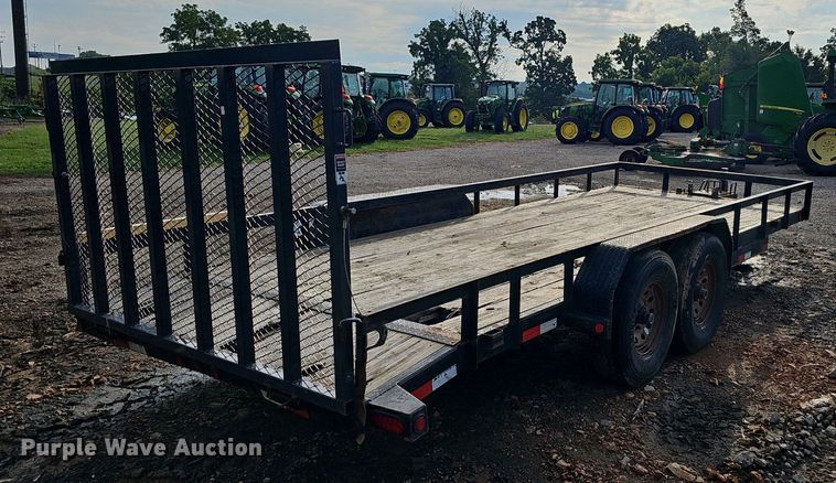 image for item EJ5732 2016 Lamar utility trailer