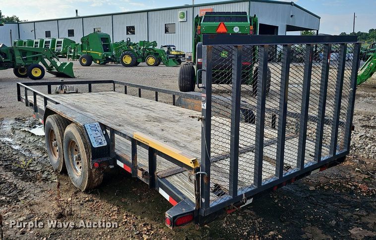 image for item EJ5732 2016 Lamar utility trailer