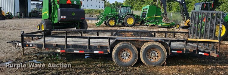 image for item EJ5732 2016 Lamar utility trailer