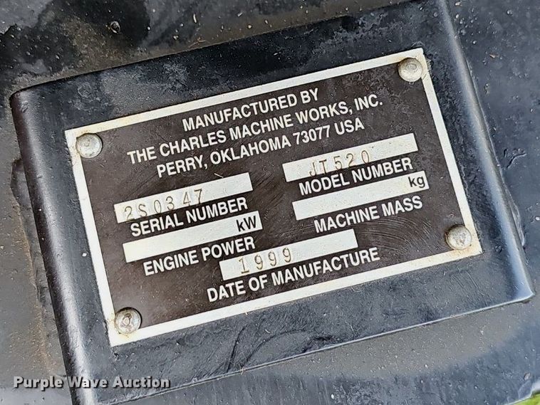 image for item EJ5741 1999 Ditch Witch  JT520 directional boring unit