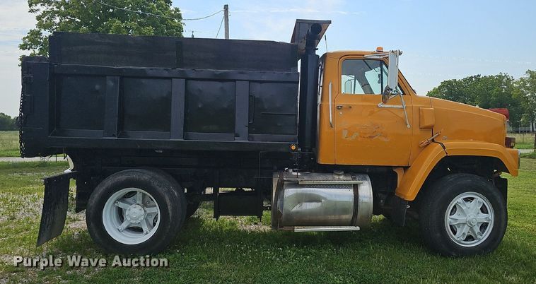 image for item EJ5748 1985 GMC Brigader  dump truck