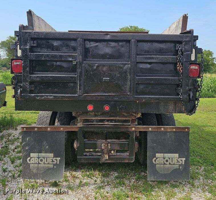 image for item EJ5748 1985 GMC Brigader  dump truck