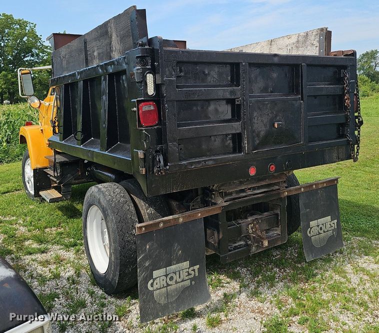 image for item EJ5748 1985 GMC Brigader  dump truck