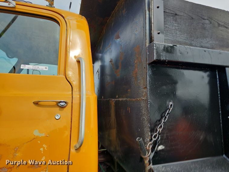 image for item EJ5748 1985 GMC Brigader  dump truck