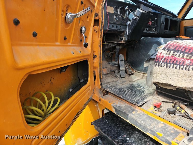 image for item EJ5748 1985 GMC Brigader  dump truck