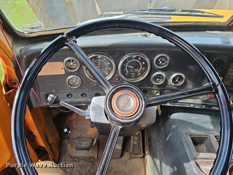 image for item EJ5748 1985 GMC Brigader  dump truck