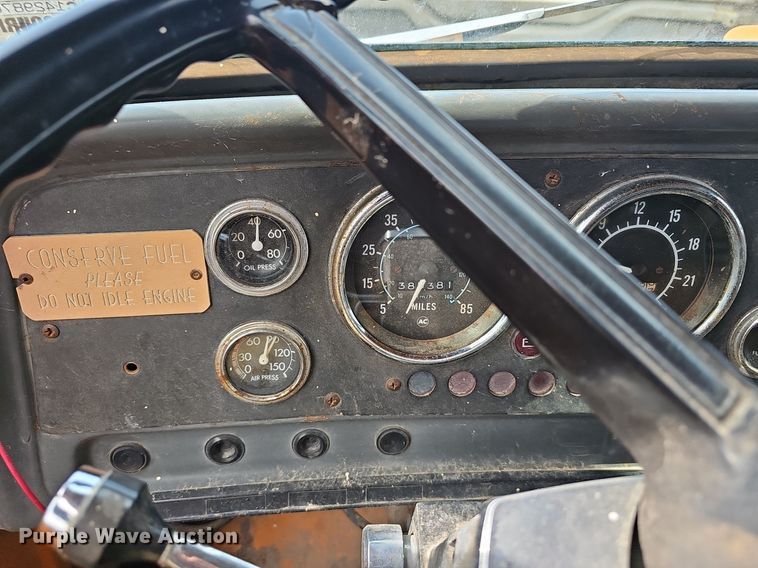 image for item EJ5748 1985 GMC Brigader  dump truck