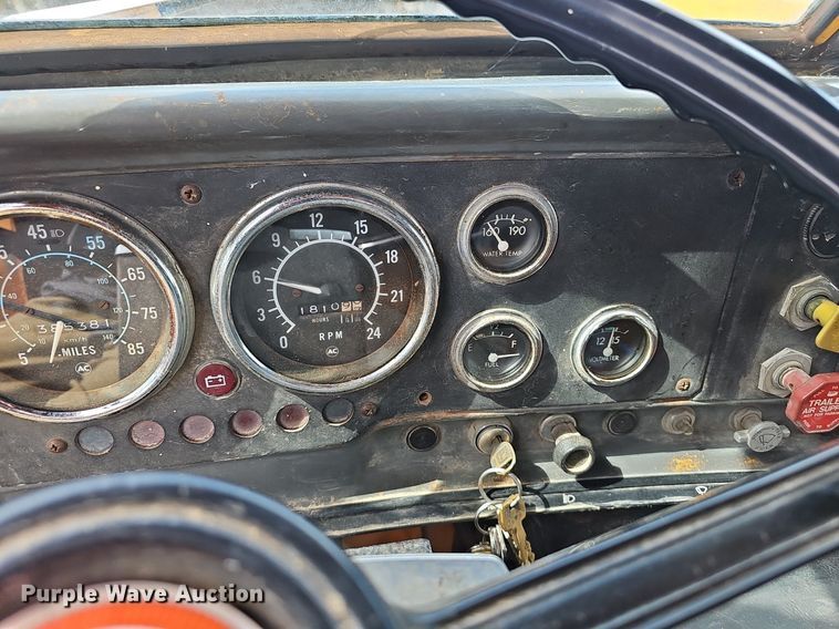 image for item EJ5748 1985 GMC Brigader  dump truck