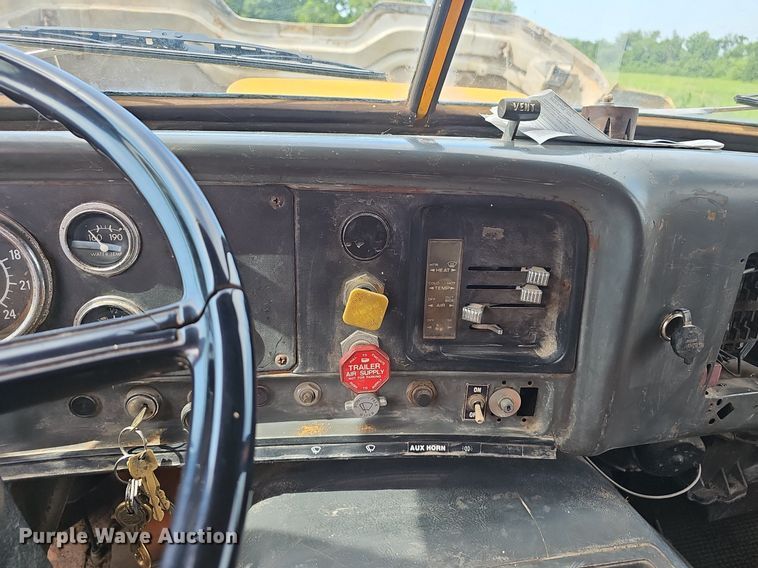 image for item EJ5748 1985 GMC Brigader  dump truck