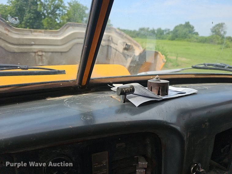 image for item EJ5748 1985 GMC Brigader  dump truck