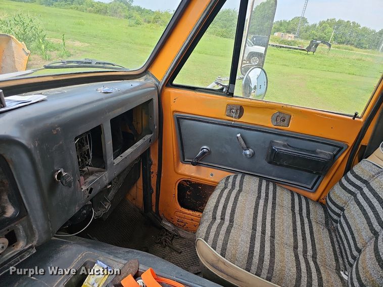 image for item EJ5748 1985 GMC Brigader  dump truck