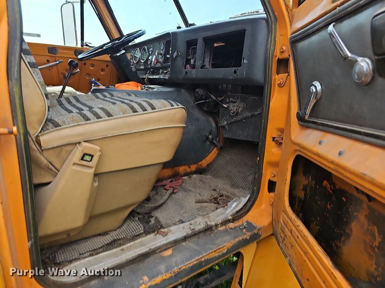 image for item EJ5748 1985 GMC Brigader  dump truck