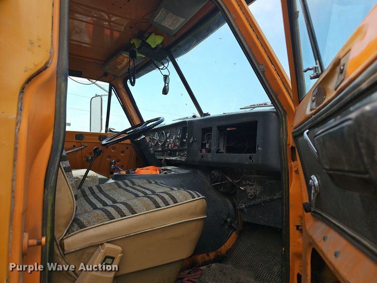 image for item EJ5748 1985 GMC Brigader  dump truck