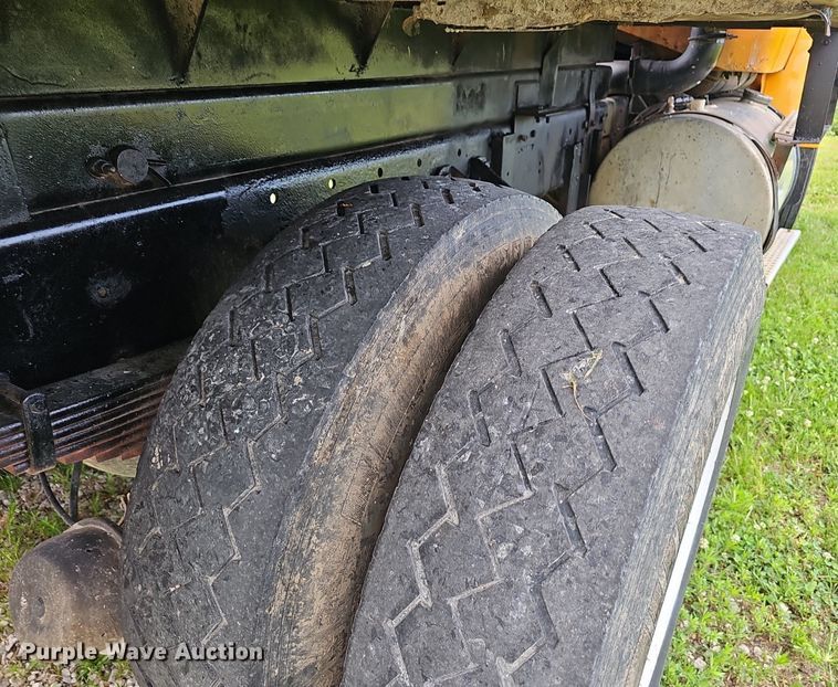 image for item EJ5748 1985 GMC Brigader  dump truck