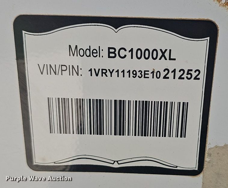 image for item EJ5753 2014 Vermeer BC1000XL  wood chipper