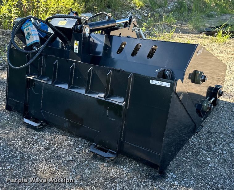 image for item EJ7046 AGT ECSSLR72 skid steer landscape rake