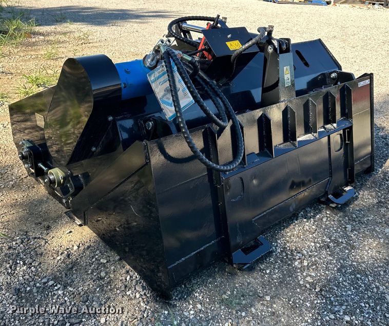 image for item EJ7046 AGT ECSSLR72 skid steer landscape rake