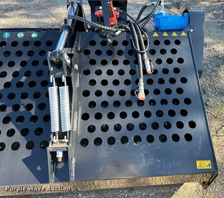 image for item EJ7046 AGT ECSSLR72 skid steer landscape rake