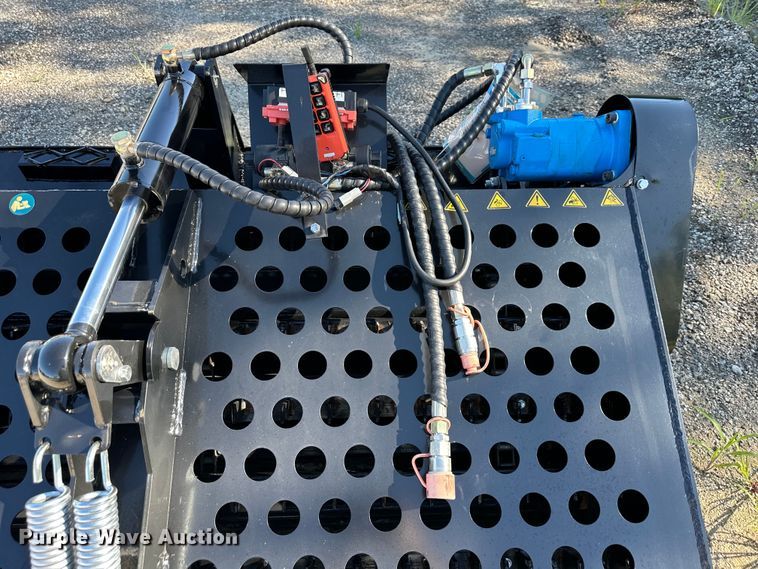 image for item EJ7046 AGT ECSSLR72 skid steer landscape rake