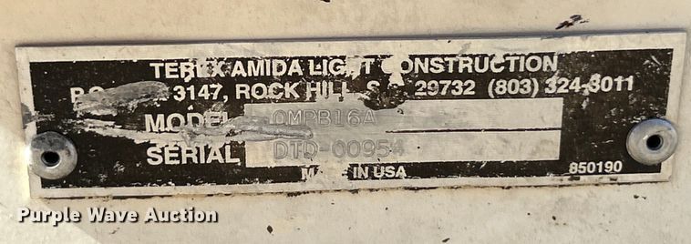 image for item EK4893 Terex 0MPB16A concrete buggy