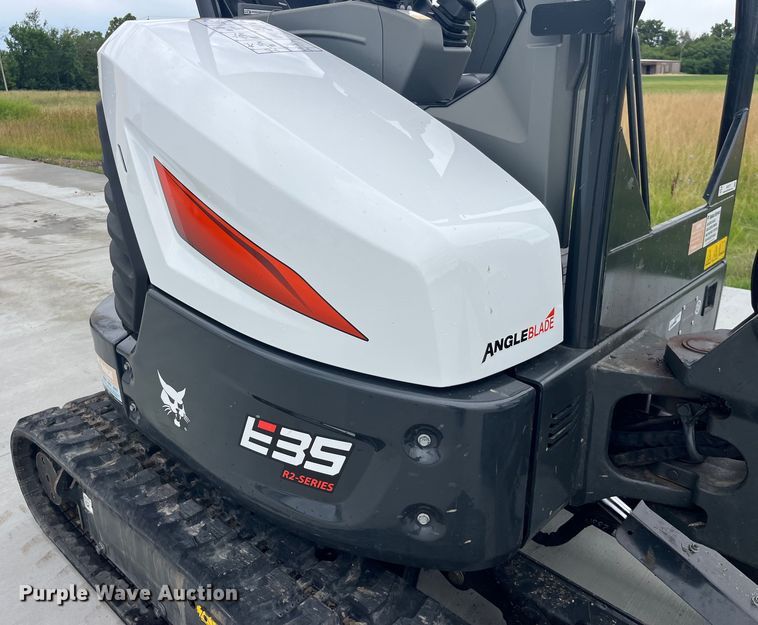 image for item EK8777 2023 Bobcat E35 mini excavator