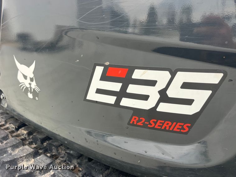 image for item EK8777 2023 Bobcat E35 mini excavator