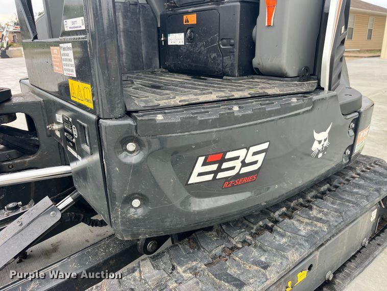 image for item EK8777 2023 Bobcat E35 mini excavator