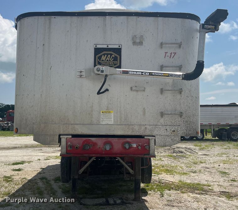 image for item EK8797 2008 Mac end dump trailer