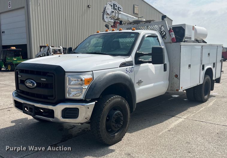 image for item EK8798 2011 Ford  F550 Super Duty XL  utility / service truck
