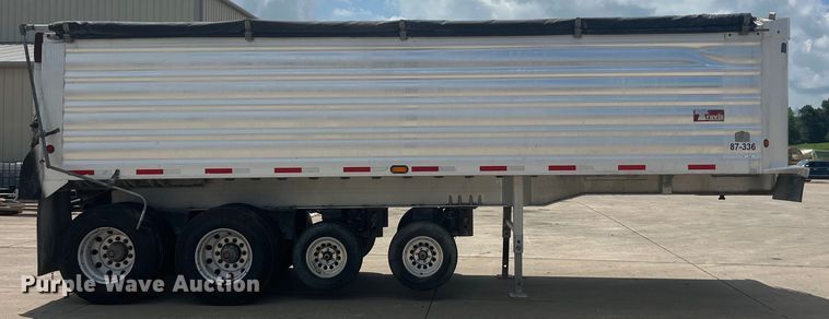 image for item EK8802 2008 Travis S/96 end dump trailer