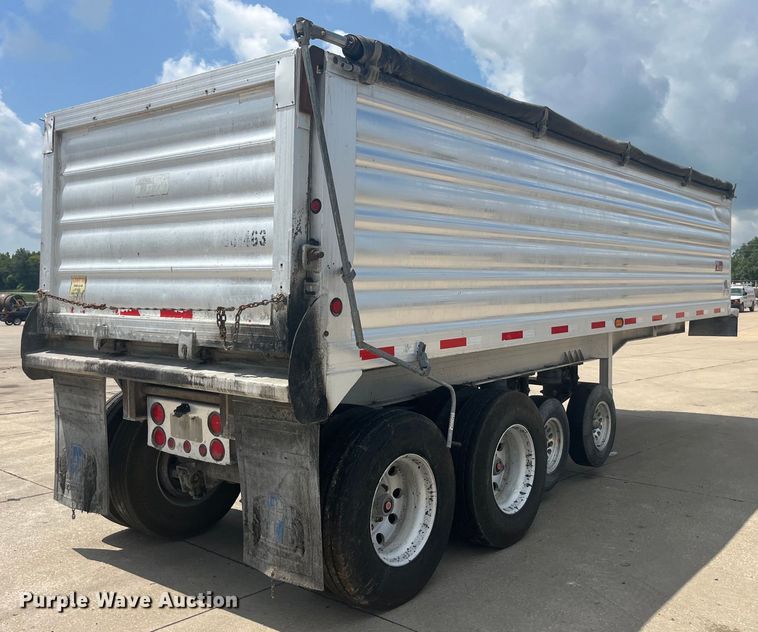 image for item EK8802 2008 Travis S/96 end dump trailer