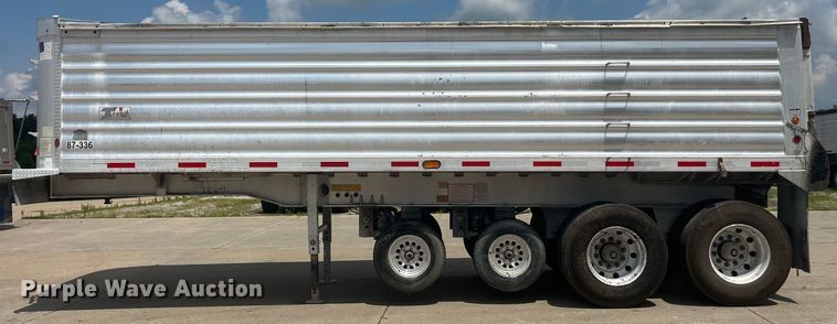 image for item EK8802 2008 Travis S/96 end dump trailer