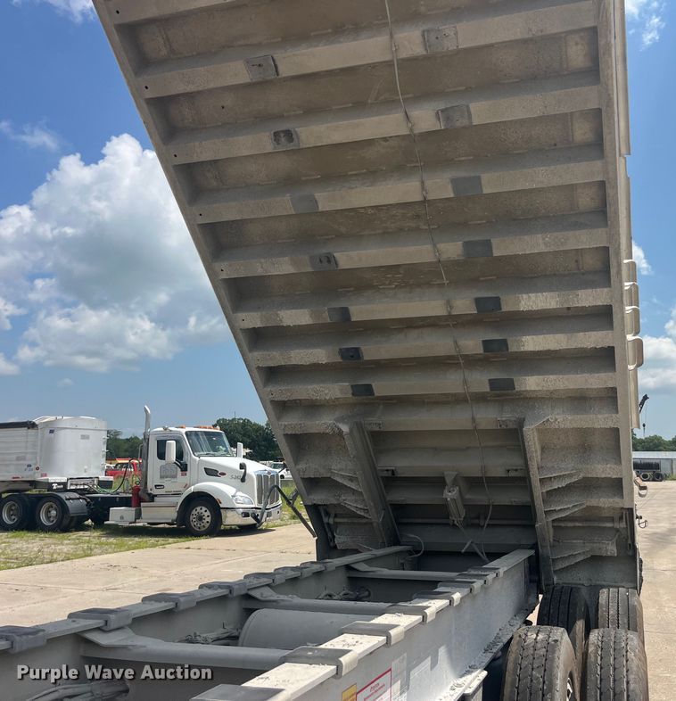 image for item EK8802 2008 Travis S/96 end dump trailer