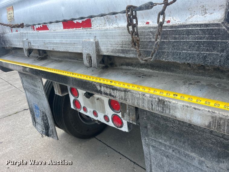 image for item EK8802 2008 Travis S/96 end dump trailer