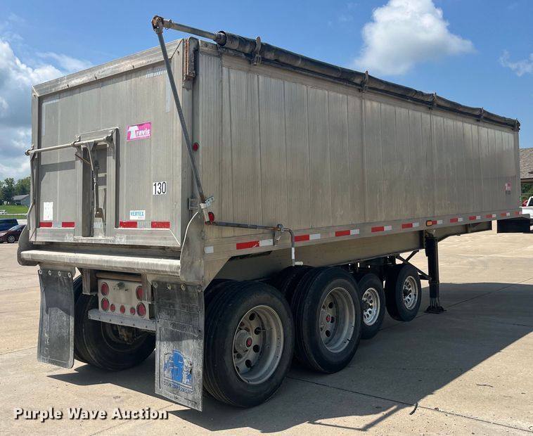 image for item EK8803 2019 Travis S/96 end dump trailer