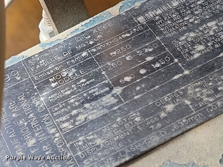 image for item KA9924 1999 International 4900 dump truck