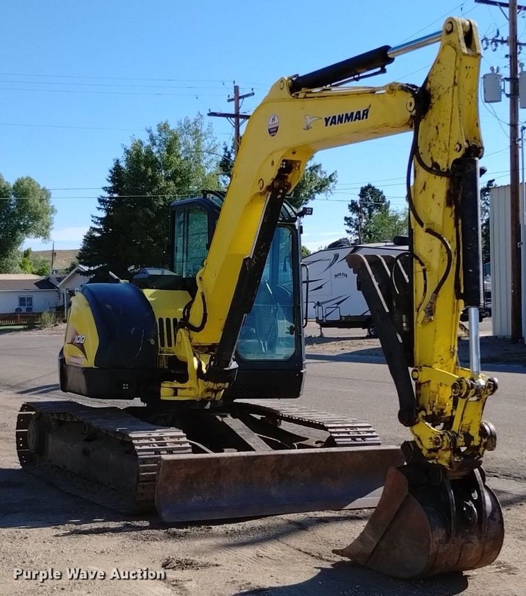 image for item LO9029 Yanmar SV100 mini excavator